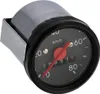 Tachometer Ø48mm bis 80km/h, Tachoring Schwarz - für Simson Produktbild-Vorschau 1