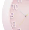 MPM-Quality Wanduhr Tahira rund Ø 350 mm Kunststoff Violett Produktbild-Vorschau 4