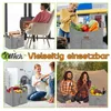 XMTECH 2 kusy plstené tašky na palivové drevo kôš na drevo Náhľad obrázku produktu 8