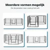 IvoQ Puppyren – Hondenren – 8 Panelen – 80 cm hoog – Voor Productafbeelding-voorbeeld 5