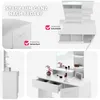tectake® Schminktisch Zoe 90 x 40 x 137,5 cm Náhled obrázku produktu 8