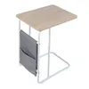 Laptoptisch 'Dyrøy' 56x48x37cm  Weiß / Eiche Produktbild-Vorschau 4