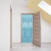 Minicee Lametta Vorhang Blau 6 Stück 1×2 m Party Dekoration Produktbild-Vorschau 3