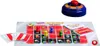 A board game with game pieces, cards, and a timer. Produktbild-Vorschau