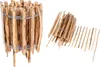 Two wooden fences made of thin sticks bound together with wire, shown against a white background. Produktbild-Vorschau