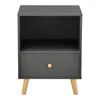 Table d'appoint 'Sundsvall' 40x30x54 cm gris foncé Voir les images du produit 5
