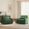 Two green armchairs are placed in a living room, facing the viewer. Anteprima dell’immagine prodotto