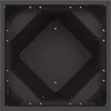 vidaXL Plantenbakken, 2 stuks, zwart, 50 x 50 x 75 cm, Productafbeelding-voorbeeld 7