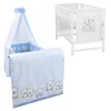 Baby-Delux Babybett Gitterbett Mia weiß 120×60 inkl. Produktbild-Vorschau 1