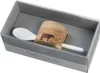 Räder Eierbecher Set rund Hahn (Akazie & Porzellan) Podgląd zdjęcia produktu 2