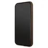 A brown iPhone case is shown from a side angle against a white background. Podgląd zdjęcia produktu