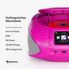 Auna Roadie Smart CD-Player Tragbar – Bluetooth-Boombox Mit Produktbild-Vorschau 1