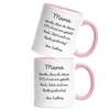 Mama Danke dass du DNA geteilt hast Tasse Rosa Lustiges Produktbild-Vorschau 2