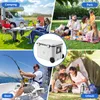 Brisby Kühlbox 45 l – Mobil – 4 Kühlelemente – Mobil – Weiß Produktbild-Vorschau 17