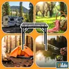 Vilde | Table de camping réglable en hauteur - 60x40 cm - Voir les images du produit 7
