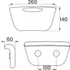Freistehende Badewanne 180x80 Weiß Modern Exclusive Acryl Produktbild-Vorschau 14