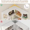 Libreria angolare - a forma di L - altezza 185 cm - 80x84 Anteprima dell’immagine prodotto 4