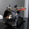 Dekoschale Bulldogge Skulptur Deko Französische Bulldogge Produktbild-Vorschau 2