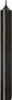 Stabkerzen aus Paraffin, 180/22 mm, Schwarz, KERZENFARM Produktbild-Vorschau 1