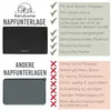 KaraLuna Premium Silikon Napfunterlage 48 x 30 cm (Schwarz, Produktbild-Vorschau 7