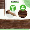 10 x BOGATECO prútené obruby na záhony | 100 cm dlhé a 10 Náhľad obrázku produktu 5