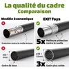 Rebondisseur multisport EXIT Kickback L 124x124cm Voir les images du produit 2
