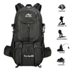 Trekkingrucksack 50L Hellblau, Großer Wanderrucksack, Produktbild-Vorschau 6
