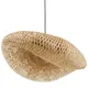 BELIANI Závěsná lampa přírodní světlé bambus pletené Náhled obrázku produktu 1