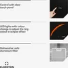 Klarstein Total Eclipse, digestor - 60 cm, LED osvetlenie Náhľad obrázku produktu 6