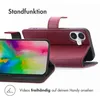 imoshion  Klapphülle iPhone 16 - Bordeaux Produktbild-Vorschau 5