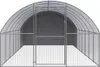 vidaXL Outdoor-Hühnerstall 3x8x2 m Verzinkter Stahl Produktbild-Vorschau 1