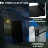 Outsunny Tunnelzelt Campingzelt für 4 Personen mit 2 Produktbild-Vorschau 6