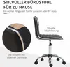 HOMCOM Bürostuhl mit Rückenlehne, höhenverstellbar Produktbild-Vorschau 5