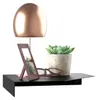 SOTECH Wandeckregal HOVER-IX 200 x 200 x 30 mm schwarz Produktbild-Vorschau 3