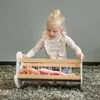 Bandits & Angels Puppenbett aus Holz, Süße Träume, Weißes Produktbild-Vorschau 2