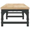 vidaXL Supporto per monitor in rovere Sonoma 105x23x15,5 cm Anteprima dell’immagine prodotto 5