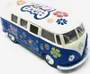 Modellauto T1 Bus Peace and Love 1962 blau / beige Produktbild-Vorschau 1