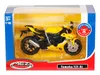 Modèle 1:18, YAMAHA YZF-R1, jaune Voir les images du produit 4