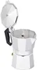Espressokocher Mokka Premium Espresso Aluminium groß grau Produktbild-Vorschau 1