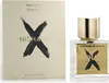 A bottle of Nishane Fan Your Flames X Extrait de Parfum and its packaging are displayed side-by-side against a white background. Anteprima dell’immagine prodotto