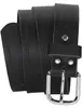 Ledergürtel 3 cm breit schwarz! Überlänge bis 180 cm Produktbild-Vorschau 1