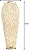 Filigrane Vase ABSTRACT LEAF gold 65cm Produktbild-Vorschau 10