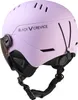 BLACK CREVICE - Kinder- & Jugend-Skihelm mit Visier | Produktbild-Vorschau 2
