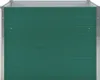 vidaXL Zvýšená posteľ 100 x 100 x 77 cm Pozinkovaná oceľ Náhľad obrázku produktu 3