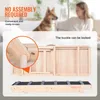 VEVOR Hunderampe 1m lang Hundetreppe mit 6 Querstangen Produktbild-Vorschau 6