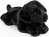 Labrador liegend 40 cm Kuscheltier Hund schwarz Uni-Toys Produktbild-Vorschau 1