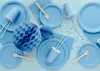 Servietten Uni 20Stk./33x33cm | Hellblau Produktbild-Vorschau 7