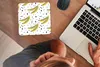 MuchoWow® Mauspad Mousepad Sommer - Design - Bananen 20x20 Produktbild-Vorschau 3