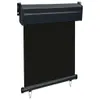 Balkon-Seitenmarkise 65x250 cm Schwarz Produktbild-Vorschau 3