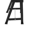 A close-up of the lower section of a black metal stand, possibly part of a machine or equipment. Náhled obrázku produktu